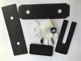 Rubber gasket for glass clamp
